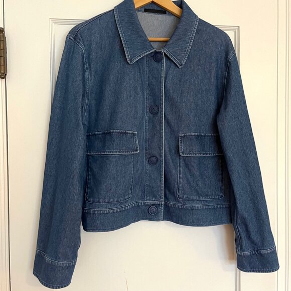 Uniqlo Jackets & Blazers - Uniqlo Relaxed Cotton Denim Jacket | Size XS